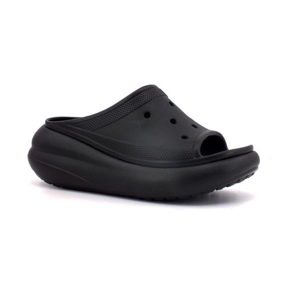CROCS Shoes - New CROCS Classic CRUSH SLIDE 208731-001 BLACK Size US 7